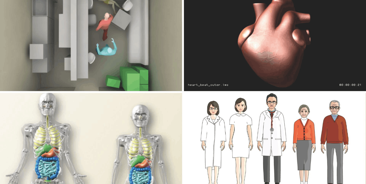 産業や医療分野でも！3DCGで広がる表現方法