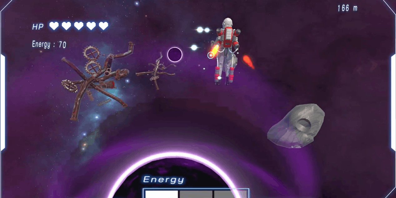 ゲームタイトル「SORAYOKE(宙避)」