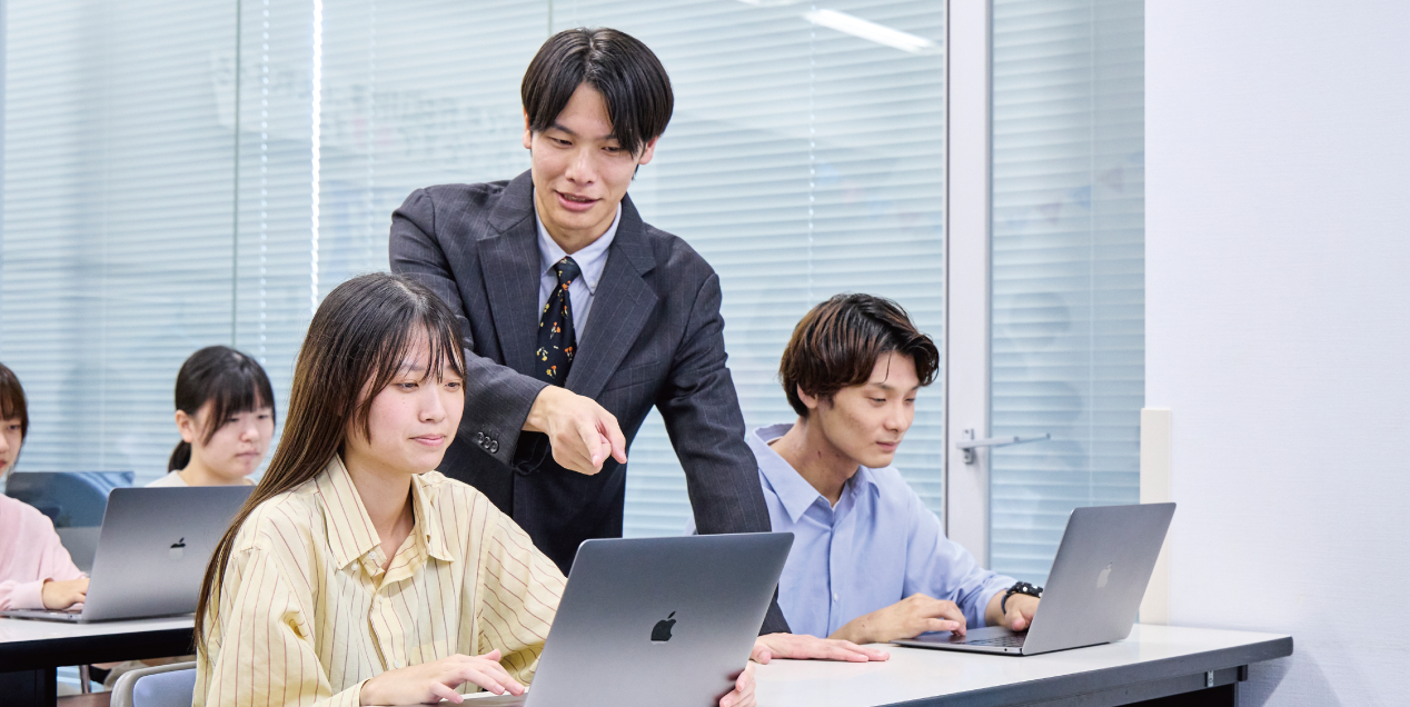 実務経験者からの指導で映像制作力が身につく！