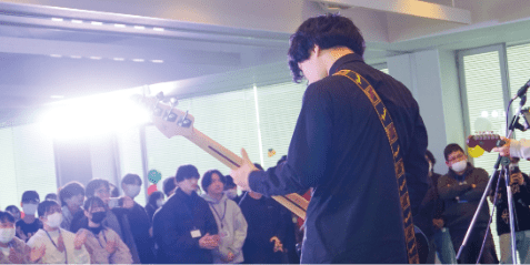 キャンパスライフも 楽しめる