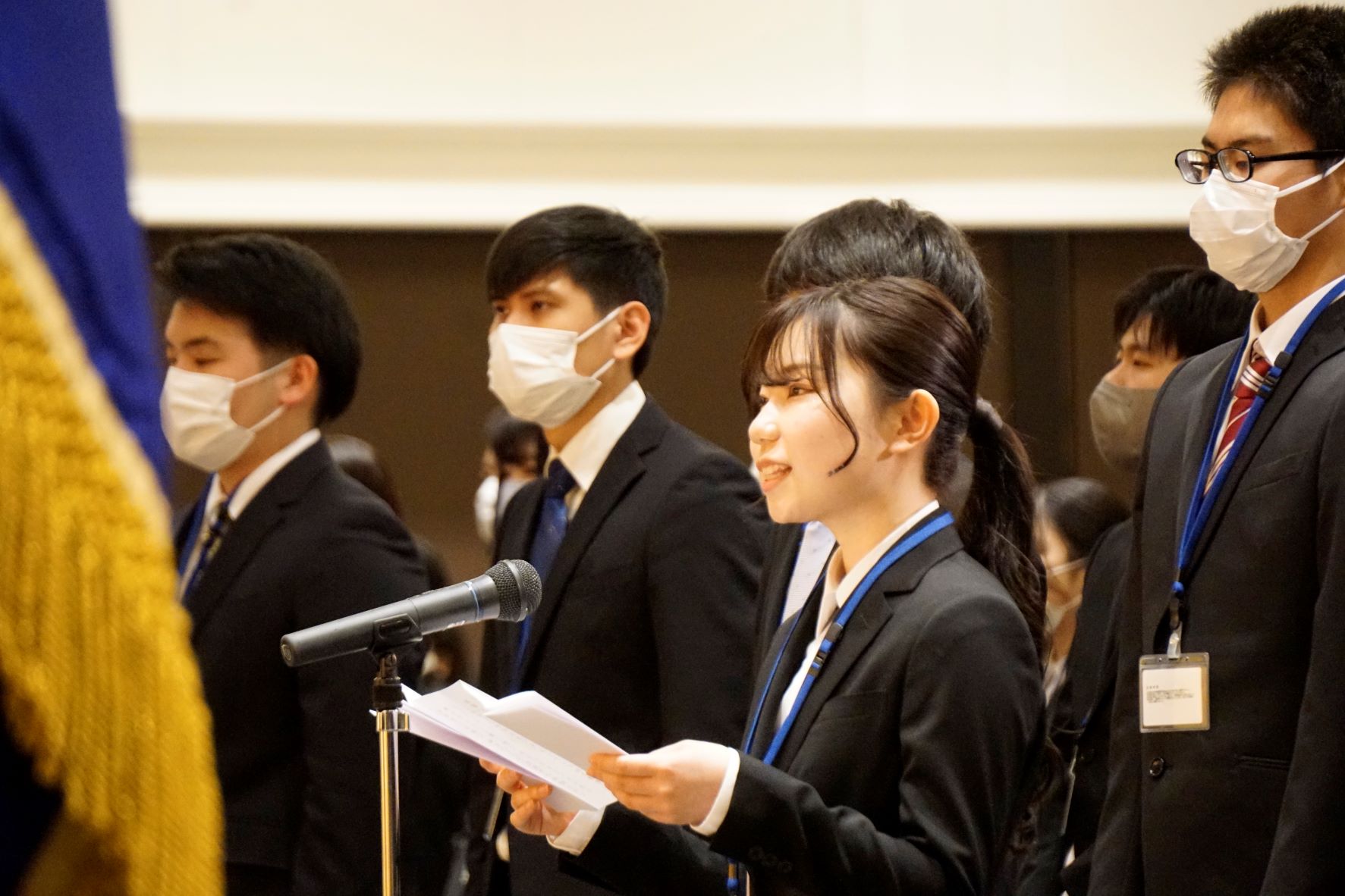 令和4年度入学式を挙行しました