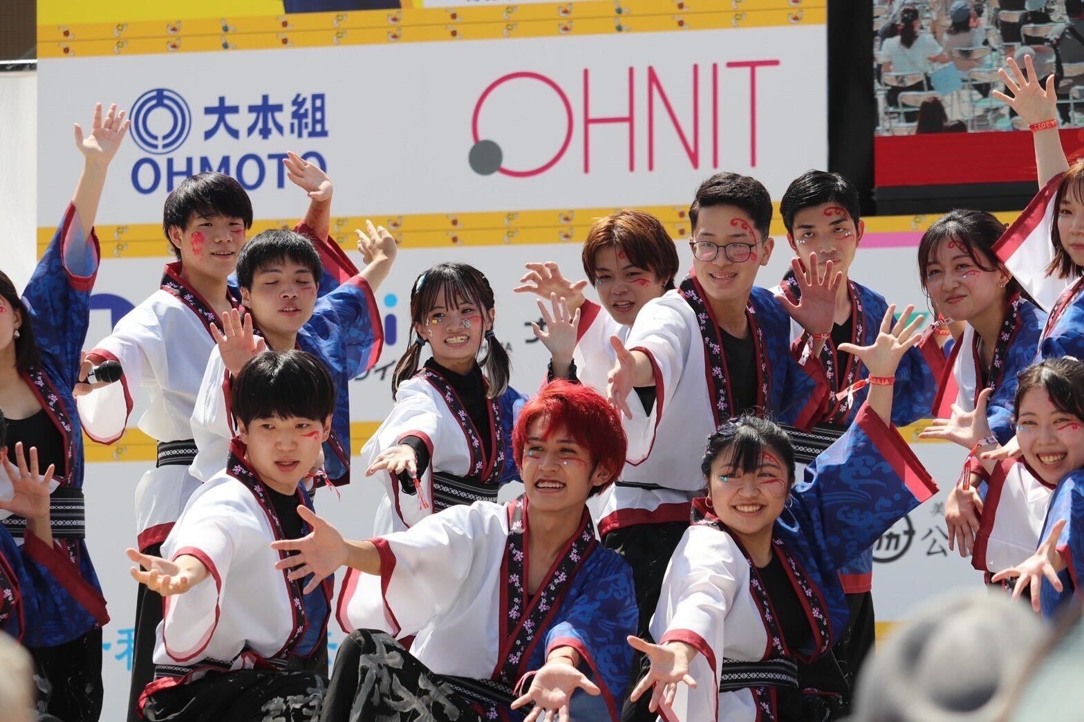 １５代目乱舞華風が華麗な演舞を披露！