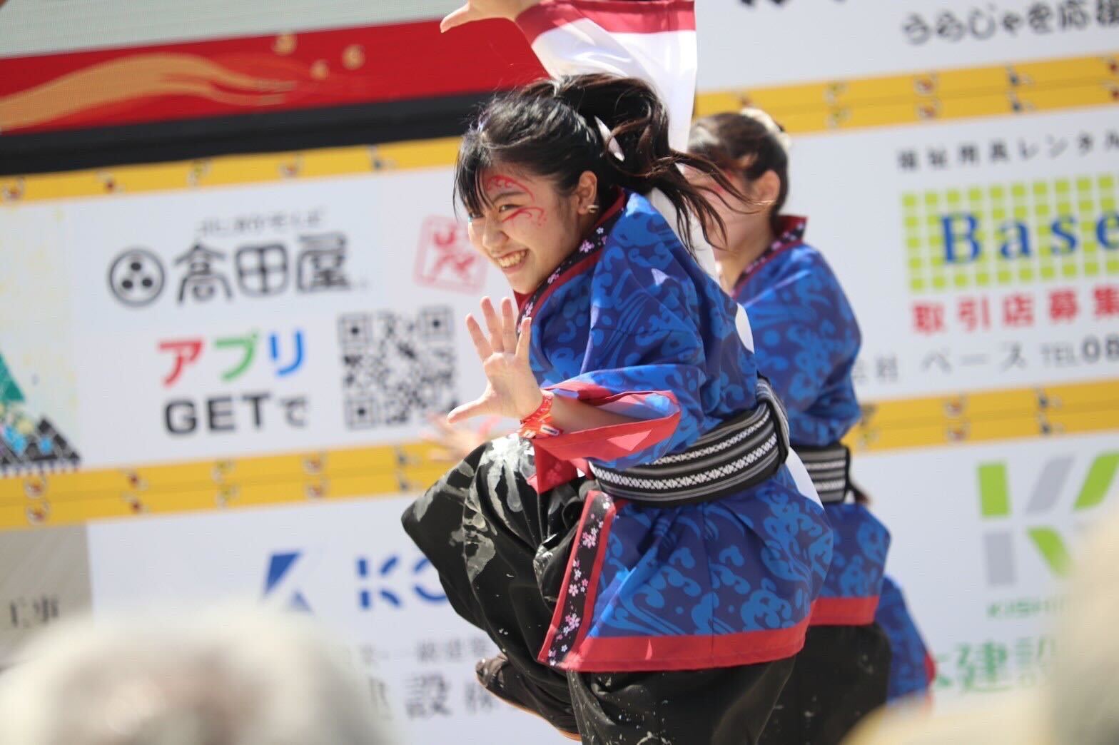 １５代目乱舞華風が華麗な演舞を披露！