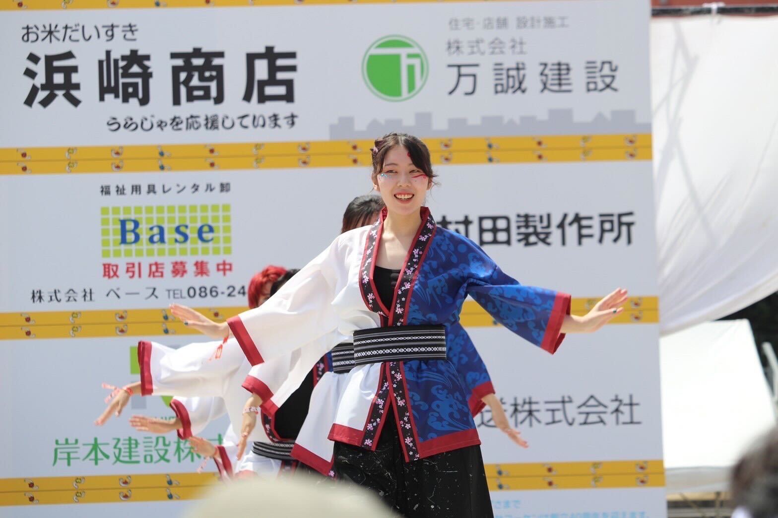 １５代目乱舞華風が華麗な演舞を披露！
