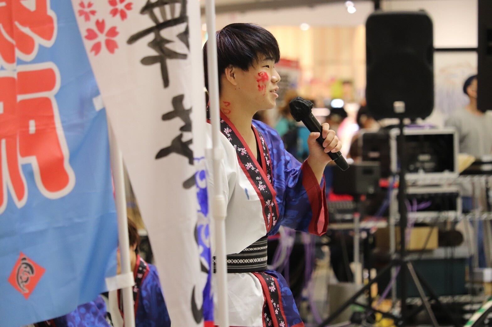 １５代目乱舞華風が華麗な演舞を披露！