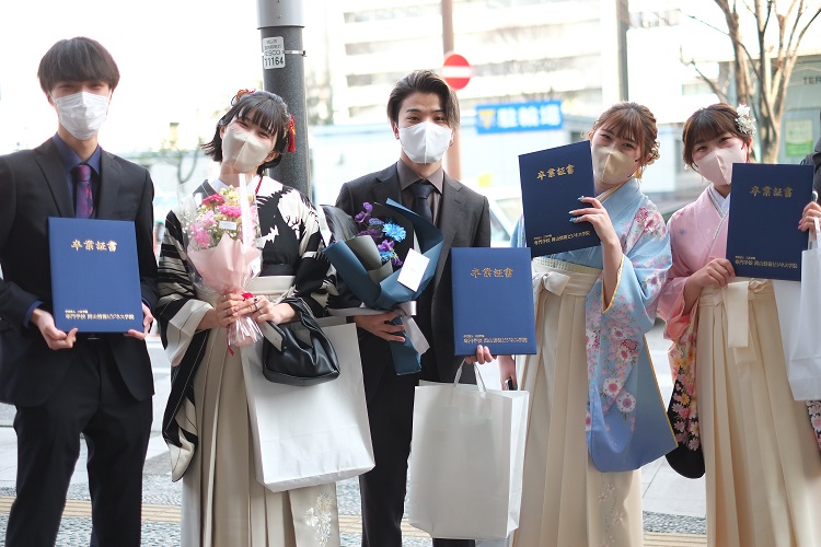 令和4年度卒業式が行われました！