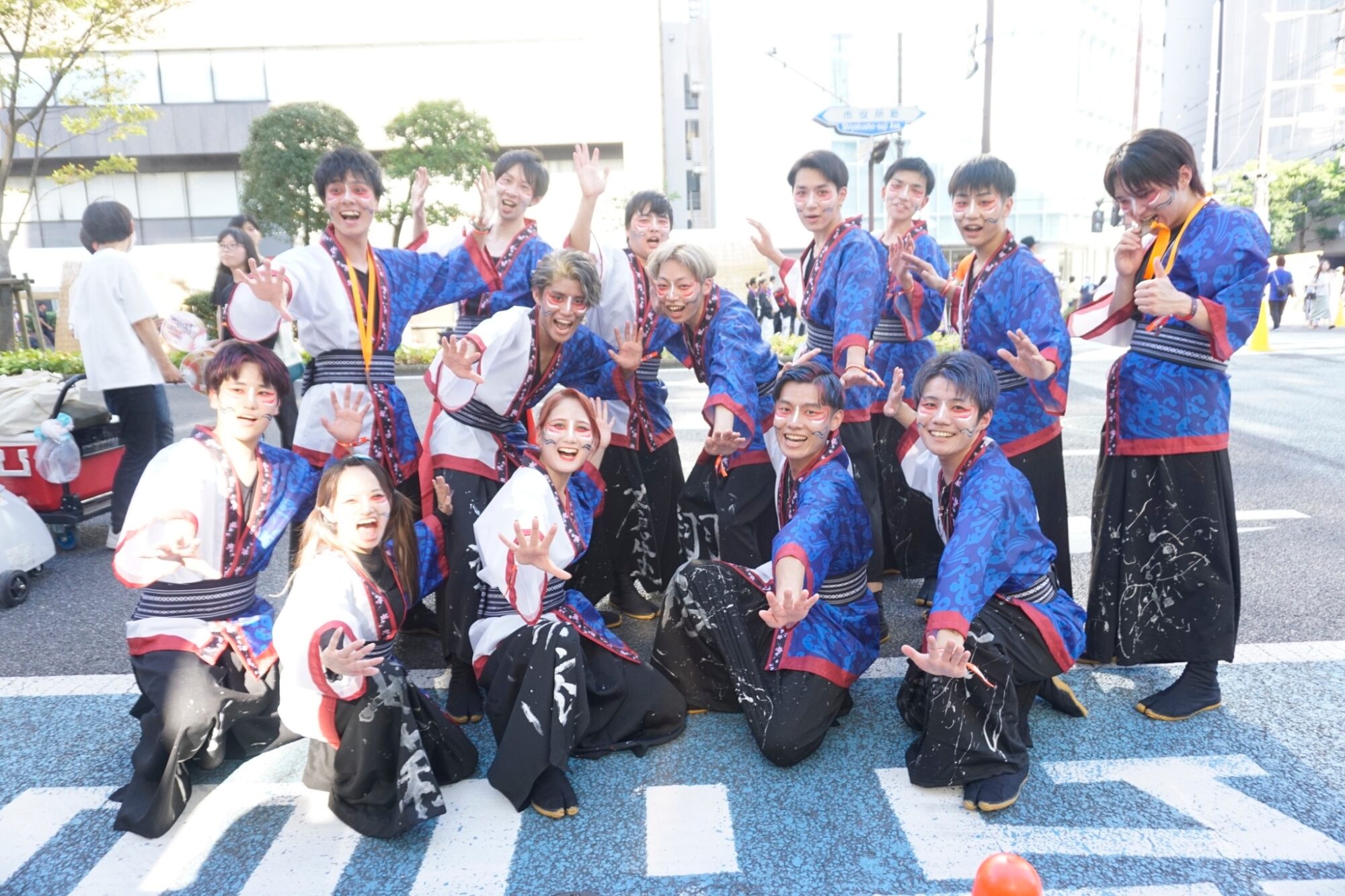 第16代OICうらじゃ連「乱舞華風」が演舞を披露！⑧