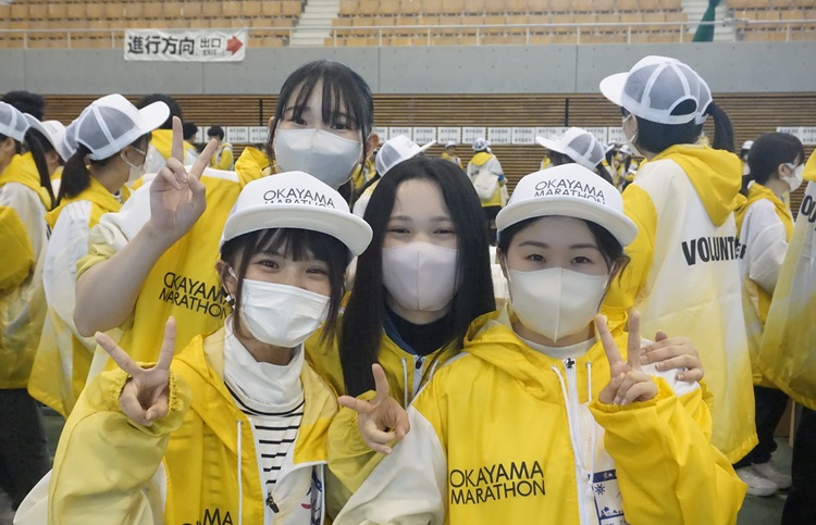 毎年恒例！おかやまマラソン2023ボランティア