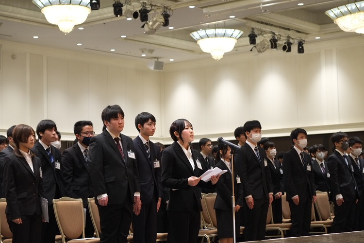 入学式を挙行しました！