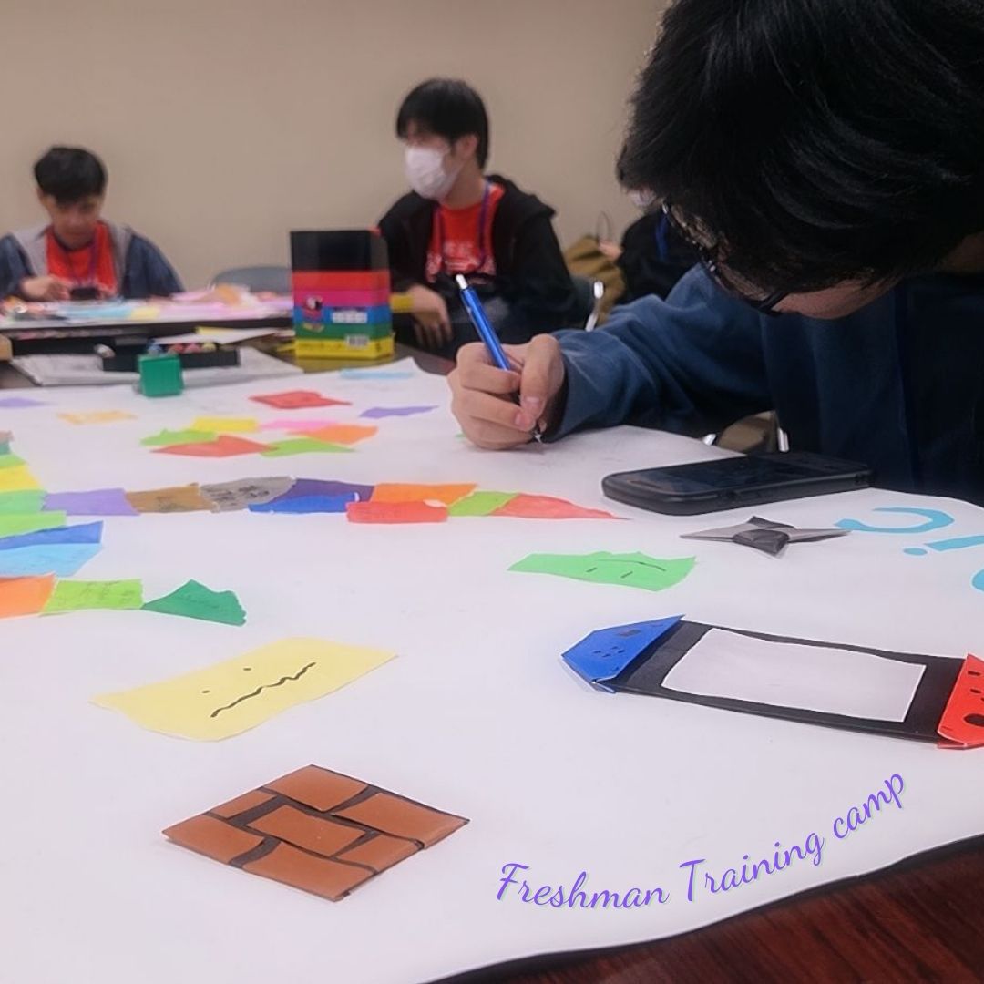 新入生合宿を行いました　