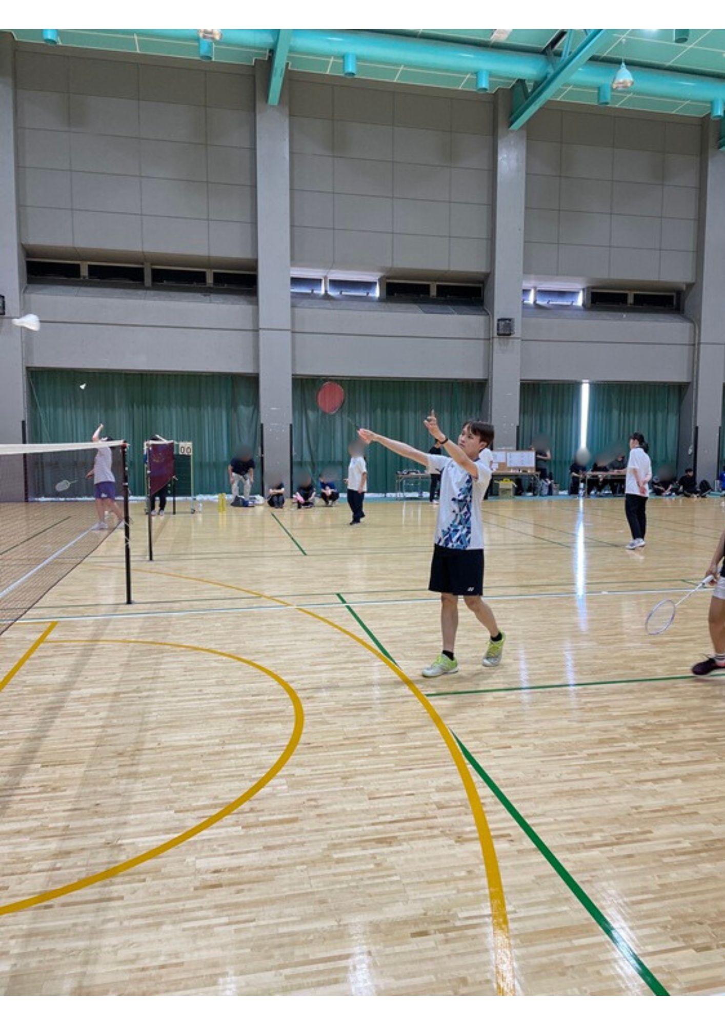 専体連に参加しました🏸