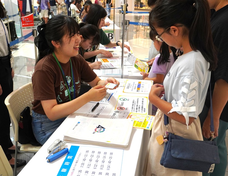 イオンモール岡山で小中学生向け職業体験イベント「OICおしごと体験」を実施しました！
