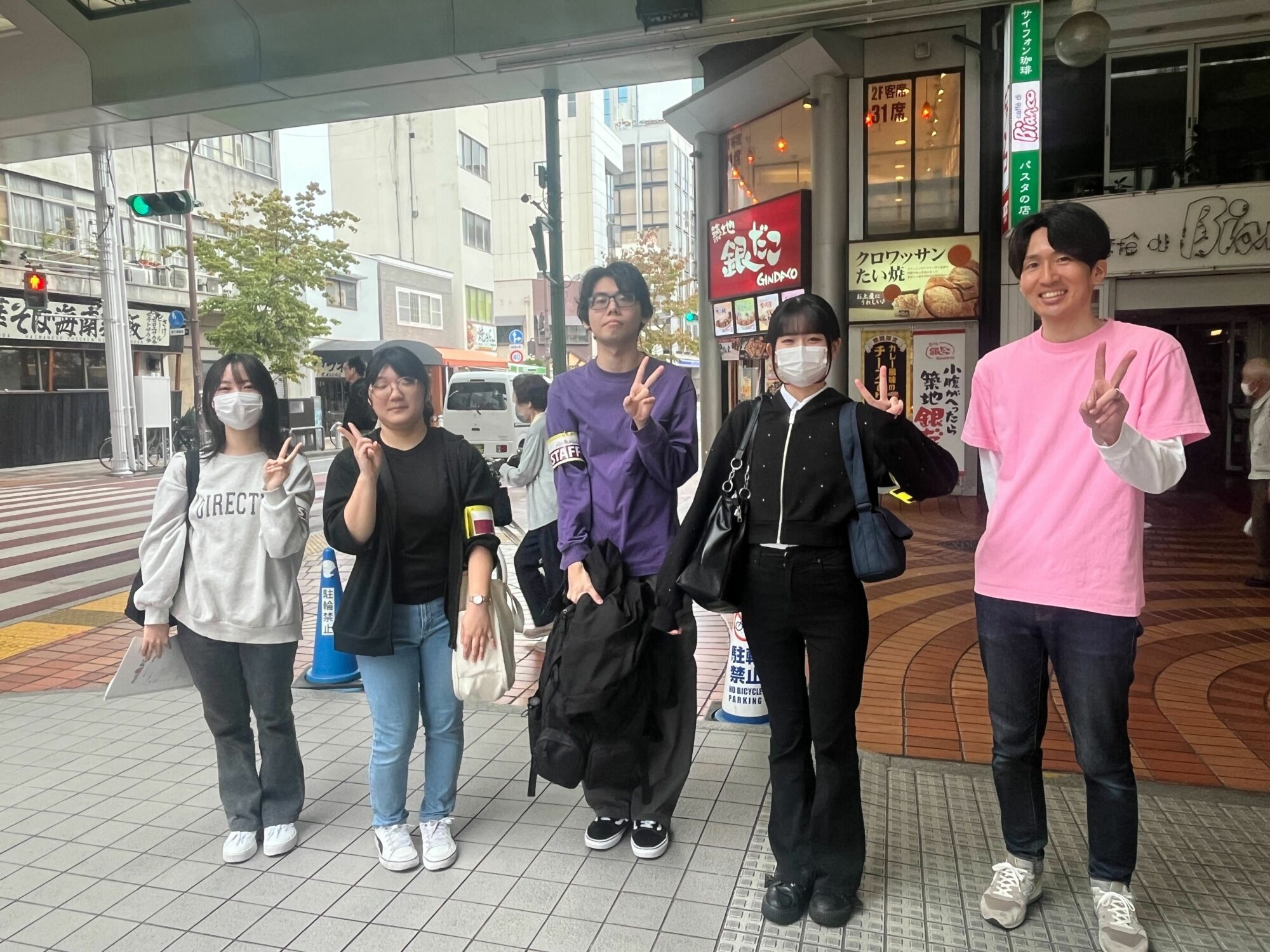 おかやま桃アニメ祭in表町商店街界隈