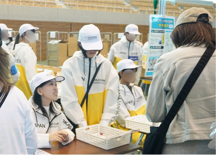おかやまマラソン2025ボランティアに参加！