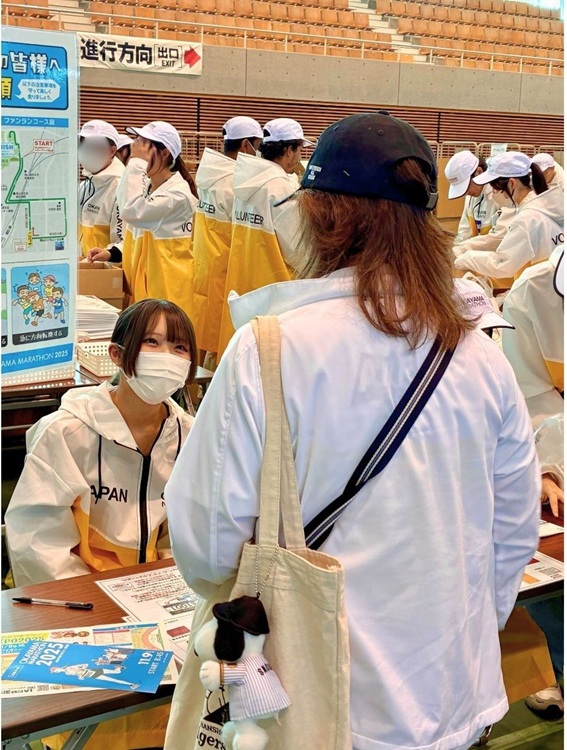 おかやまマラソン2025ボランティアに参加！