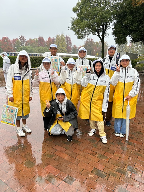 おかやまマラソン2025ボランティアに参加！