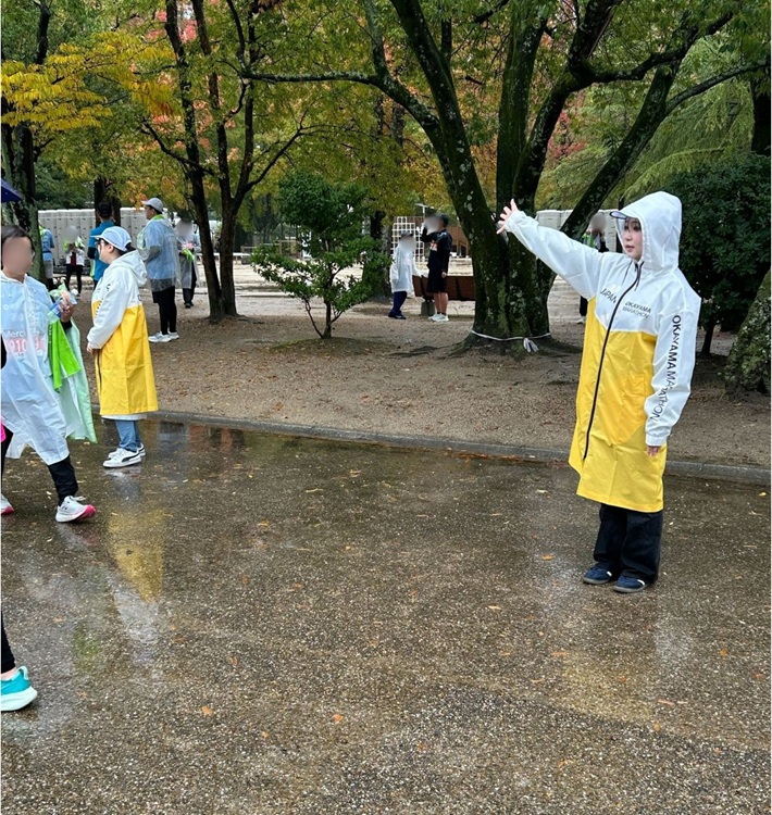 おかやまマラソン2025ボランティアに参加！