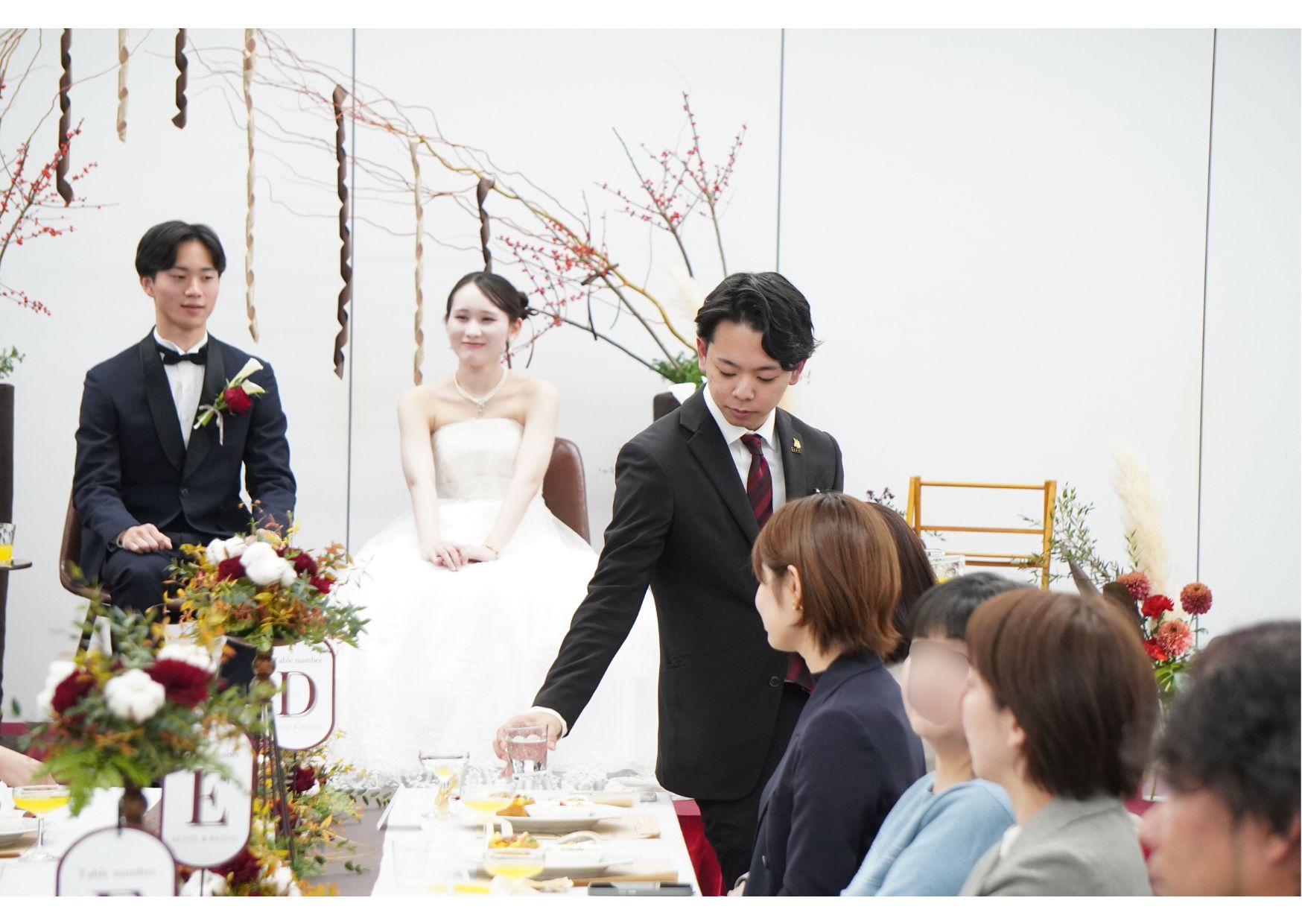 ホテル・ブライダル・観光学科の表現結婚式