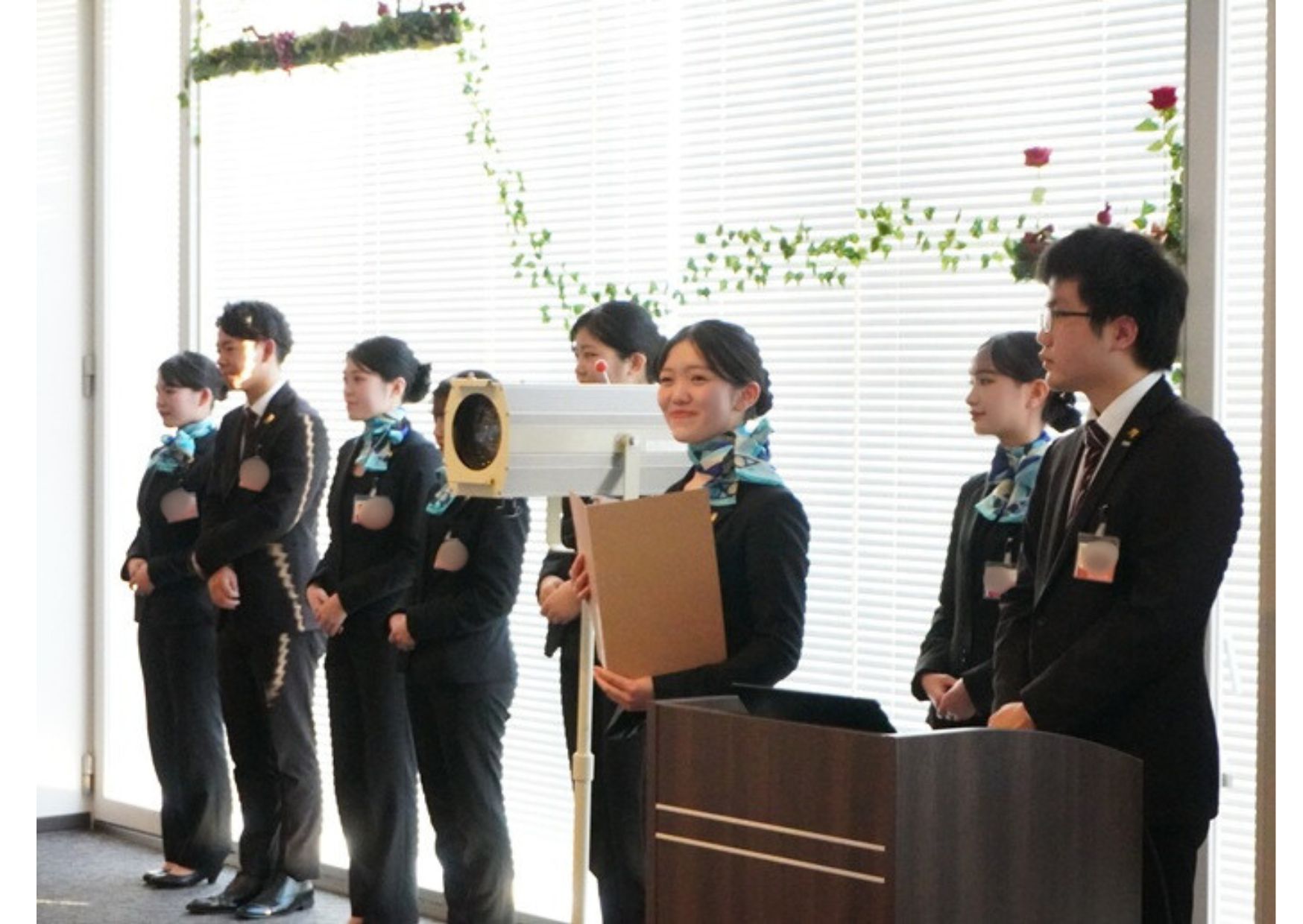 ホテル・ブライダル・観光学科の表現結婚式