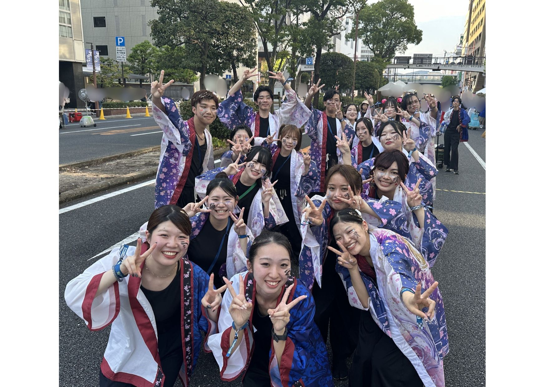 OICうらじゃ連『乱舞華風』がうらじゃ披露★