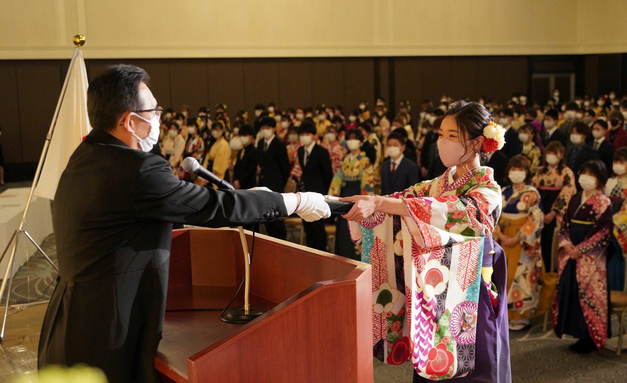 令和２年度卒業式を挙行いたしました Oic 専門学校 岡山情報ビジネス学院 岡山県認可の総合専門学校